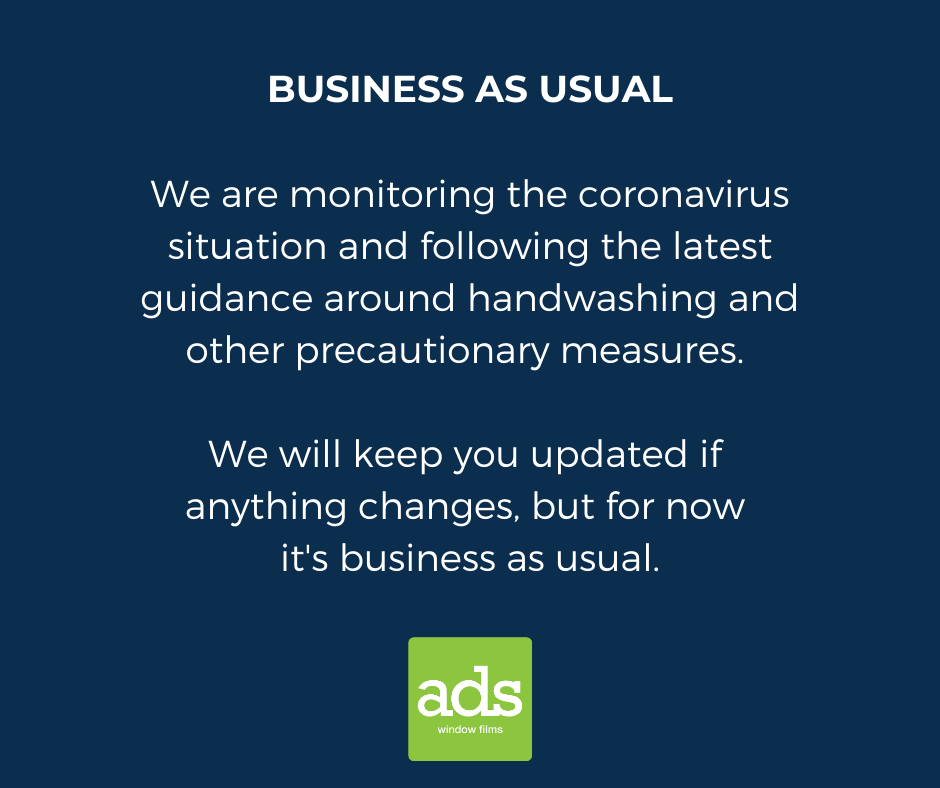 Coronavirus - business as usual